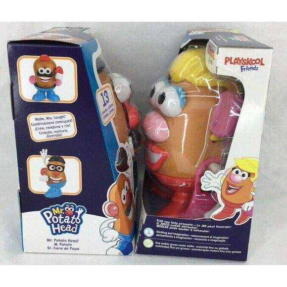 Mr. Potato Head & Mrs. Potato Head Classic Retro Toys Set / 2 NEW ORIGINAL BOXES - Picture 5 of 12